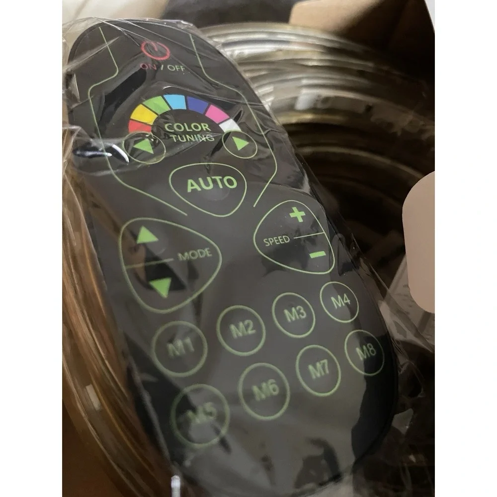 GE Color Effects RGB Motion LED Tape Light With Remote 19.6 ft 180 LED New